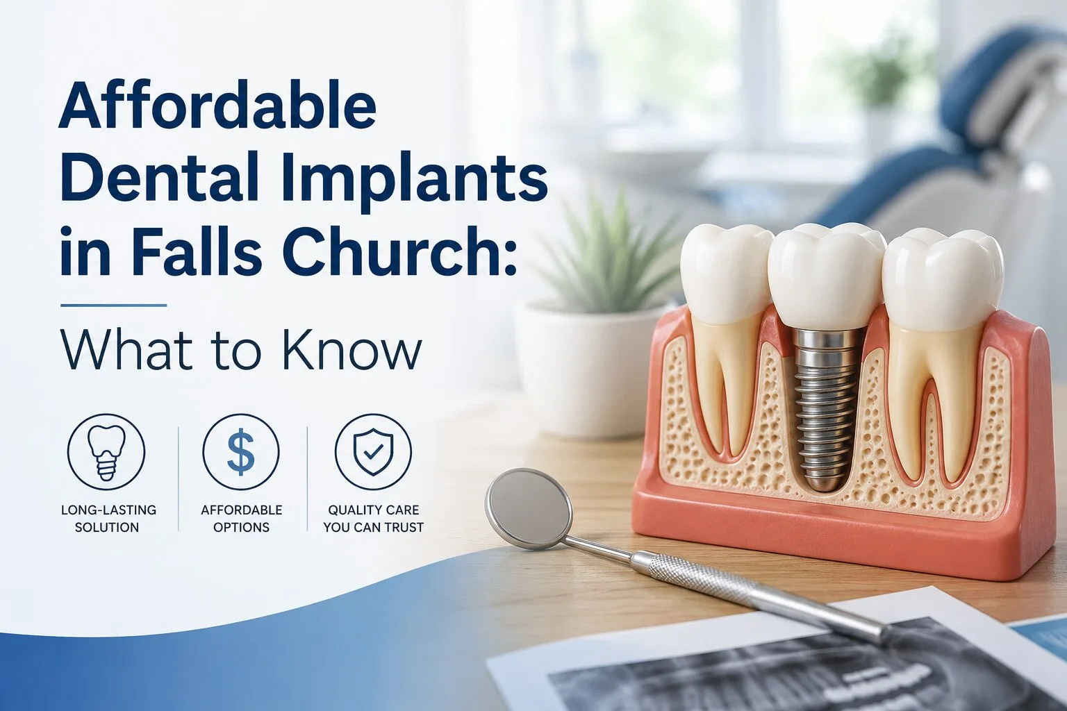 Affordable Dental Implants in Falls Church: What to Know