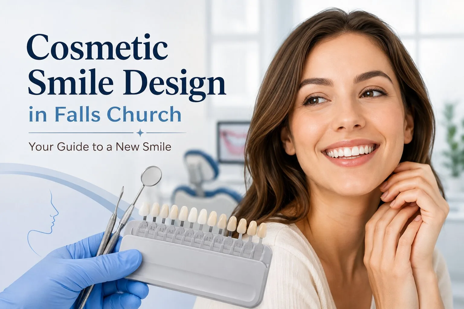 Cosmetic Smile Design in Falls Church: Your Guide to a New Smile