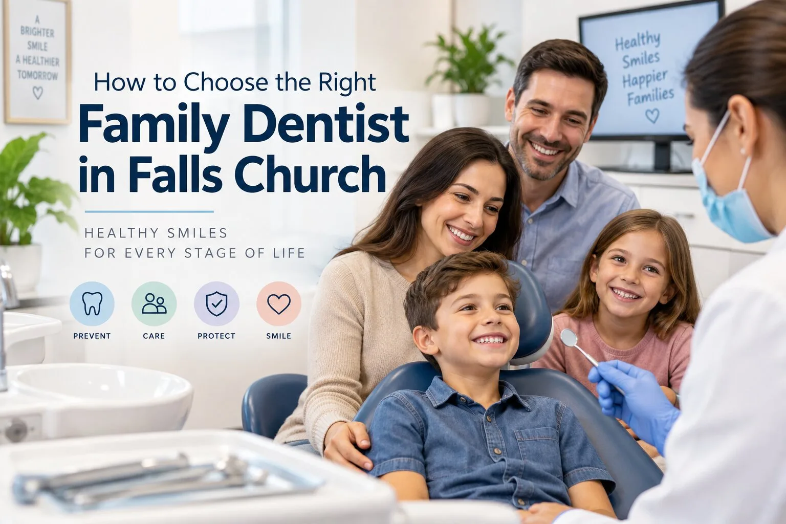 How to Choose the Right Family Dentist in Falls Church?